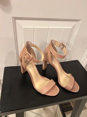 Vince Camuto  Ankle-Strap Block Heels